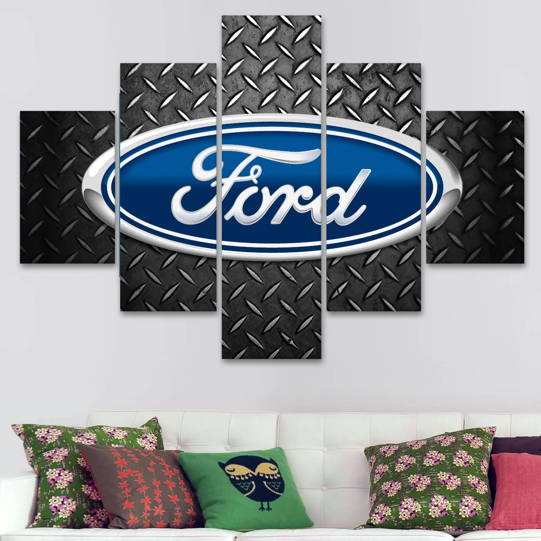 Logo Ford (110 cm x 70 cm) – Cuadros Decorativos