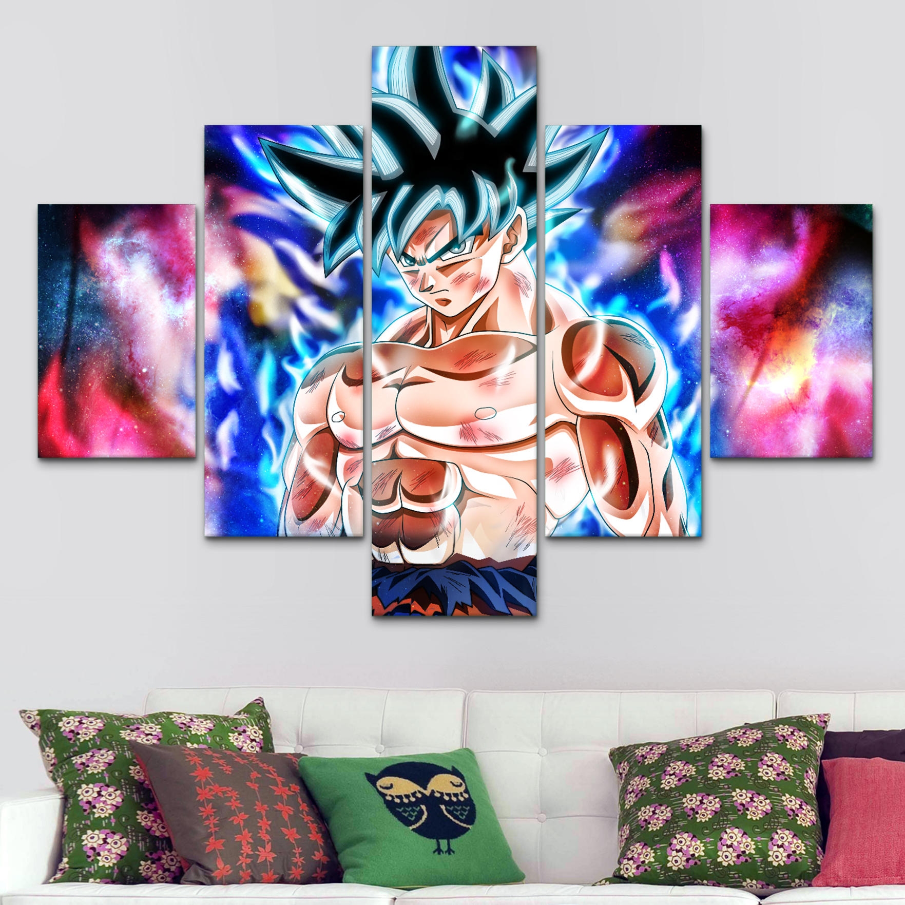 Goku – Rompe los Límites (1,10 m x 70 cm) – Cuadros Decorativos