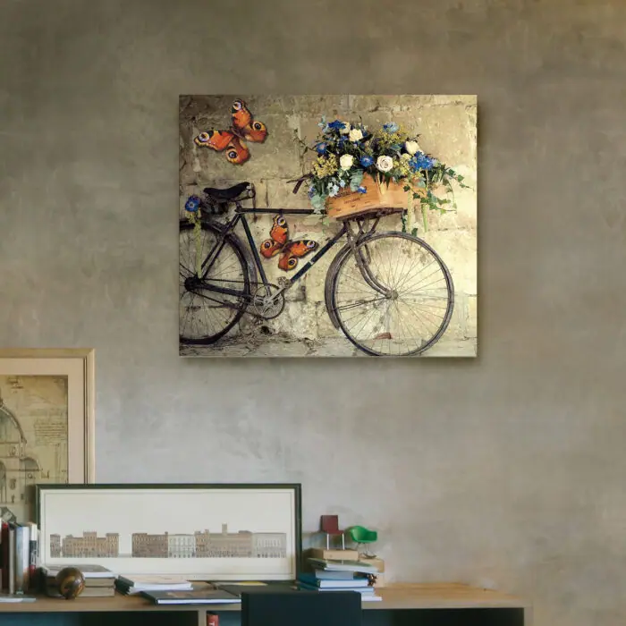 Bicicleta Vintage (110 cm x 70 cm) – Cuadros Decorativos