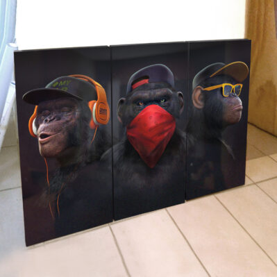 Monos Modernos de la Sabiduría - 3p-35x70