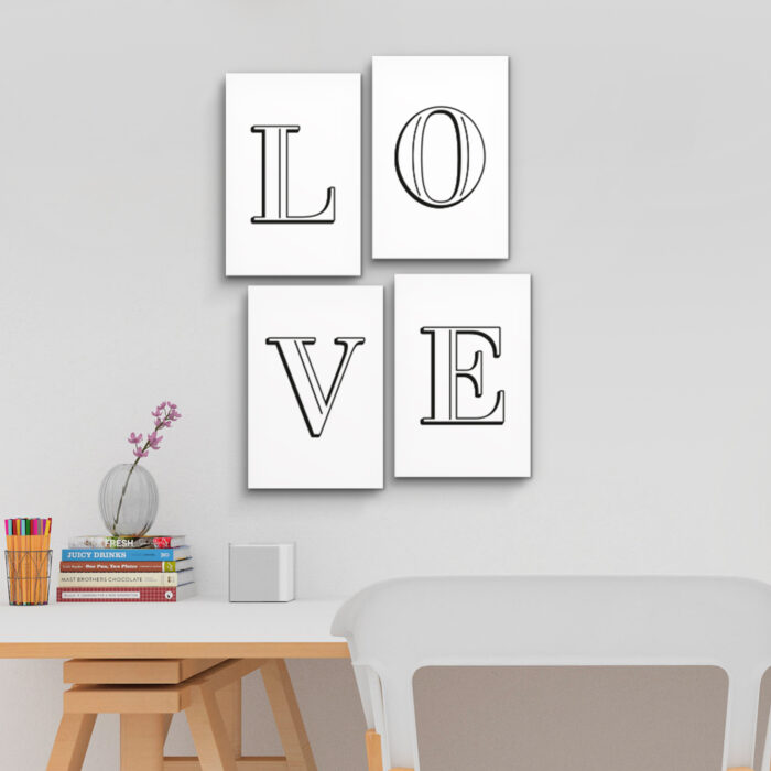 Fotom kit home Love - Love Simples