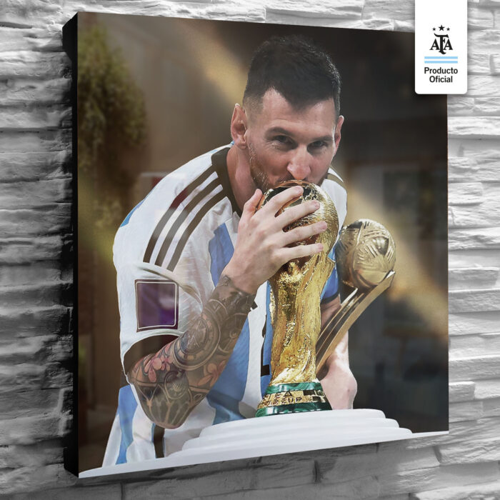 Messi el beso del Mundo Oficial